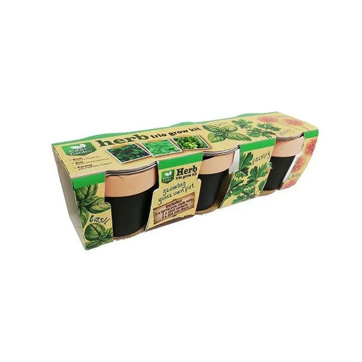 Macetas de tiza de terracota